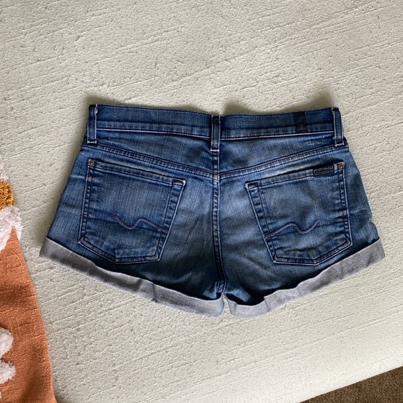 🌼 7 For all mankind shorts women’s size 27 - Picture 9 of 10